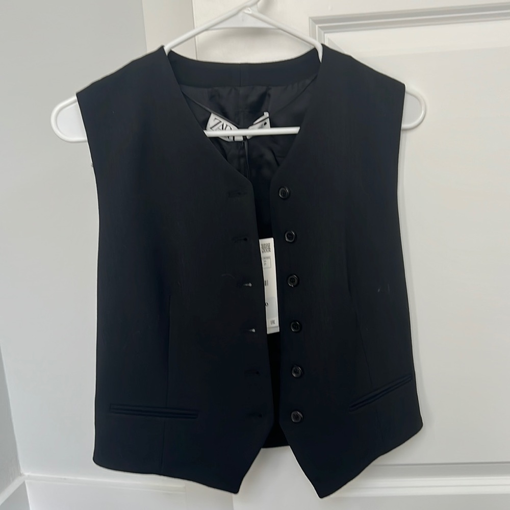 Zara military style vest